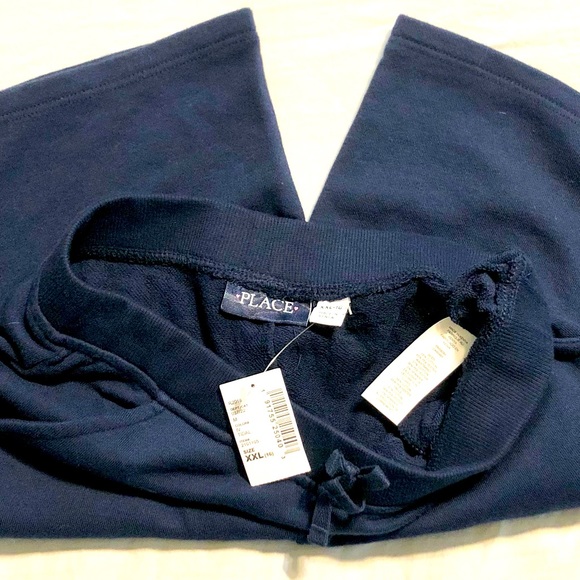 THE CHILDREN’S PLACE Girls Uniform French Terry Shorts navy blue size 16 NWT - Picture 7 of 11